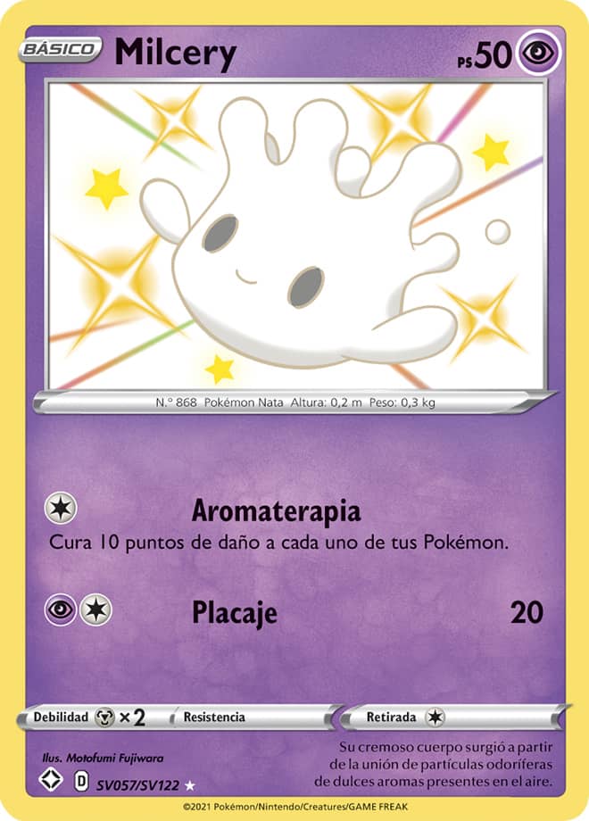 Carta de la expansión Destinos Brillantes
