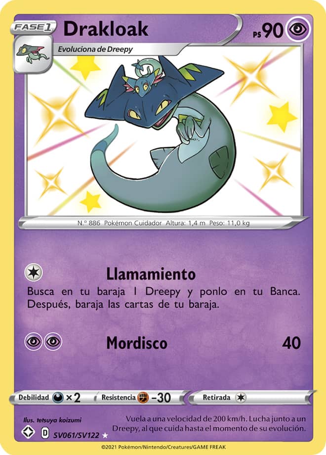 Carta de la expansión Destinos Brillantes