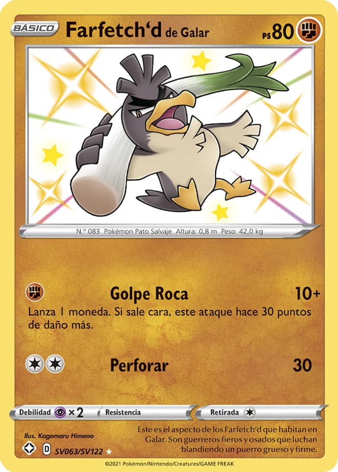 Carta de la expansión Destinos Brillantes