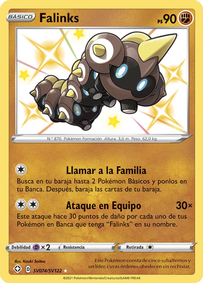 Carta de la expansión Destinos Brillantes