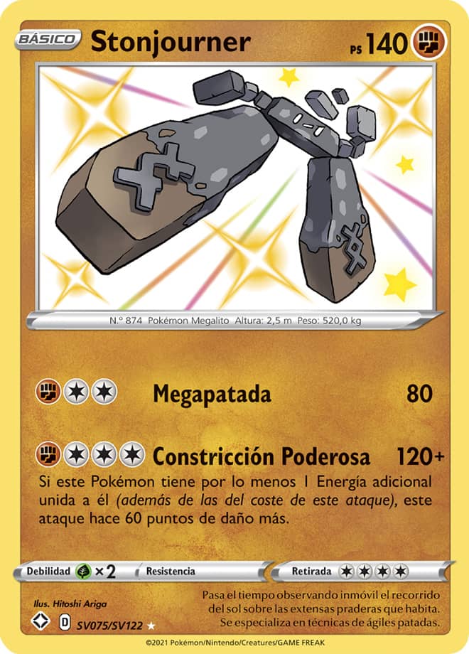 Carta de la expansión Destinos Brillantes