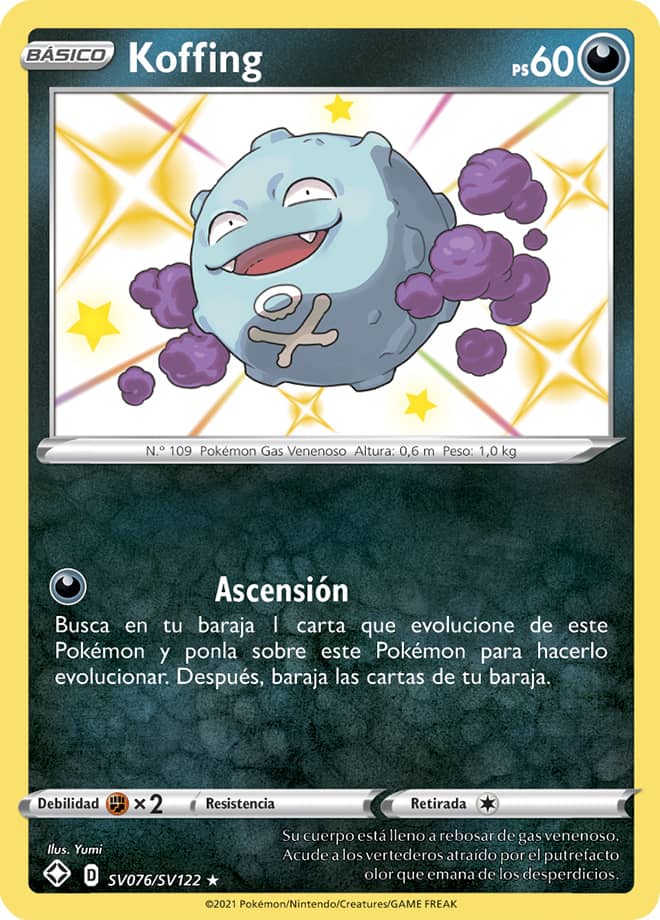 Carta de la expansión Destinos Brillantes