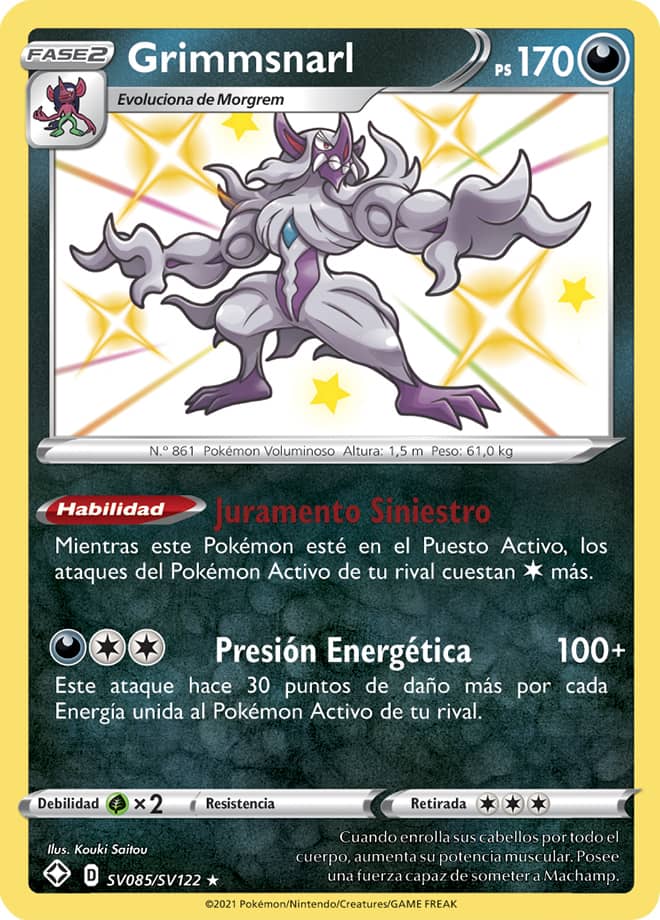Carta de la expansión Destinos Brillantes