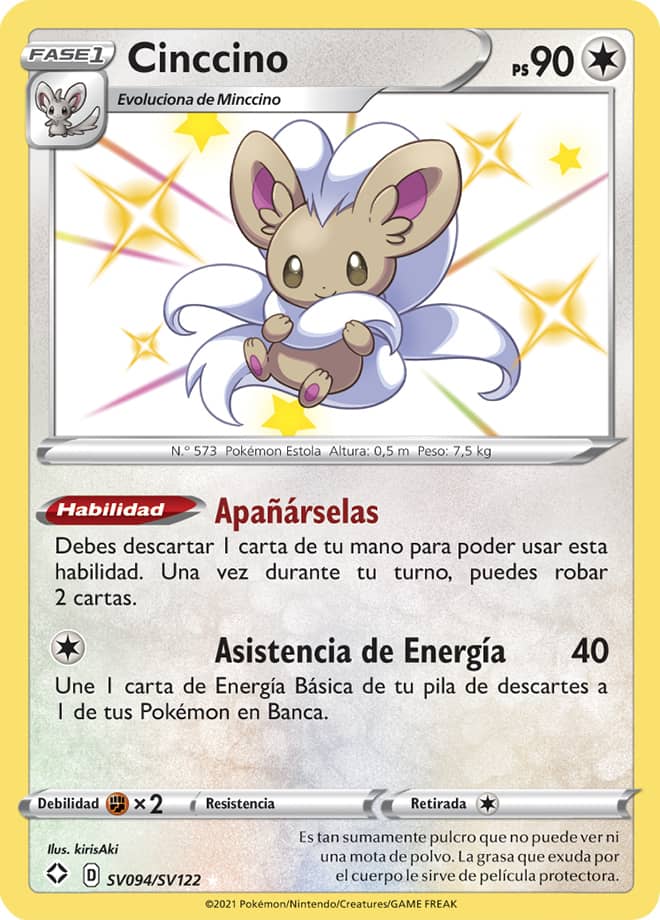 Carta de la expansión Destinos Brillantes