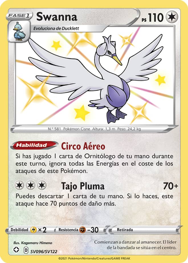 Carta de la expansión Destinos Brillantes