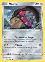Carta de la expansión Espada y Escudo