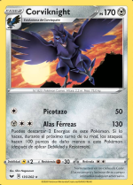 Carta de la expansión Espada y Escudo