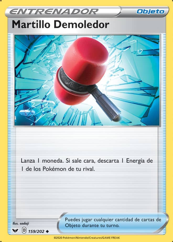 Carta de la expansión Espada y Escudo