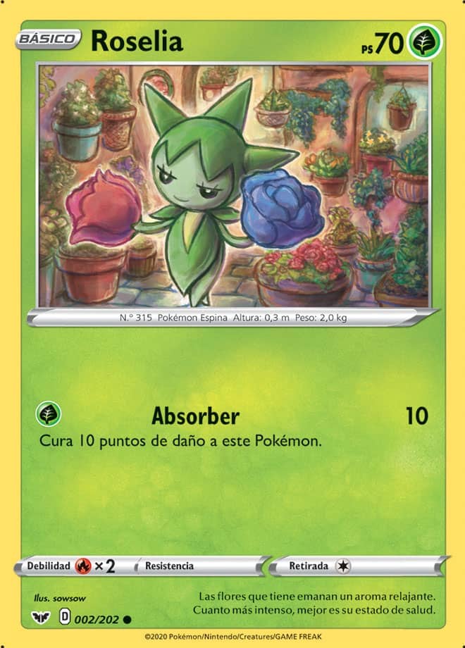 Carta de la expansión Espada y Escudo