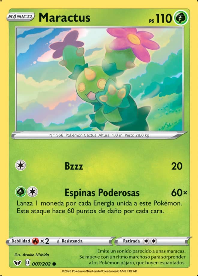 Carta de la expansión Espada y Escudo