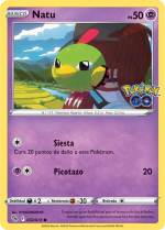 Carta de la expansión Pokémon GO