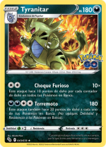 Carta de la expansión Pokémon GO