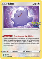 Carta de la expansión Pokémon GO