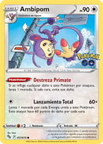 Carta de la expansión Pokémon GO