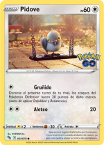Carta de la expansión Pokémon GO