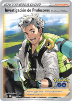Carta de la expansión Pokémon GO