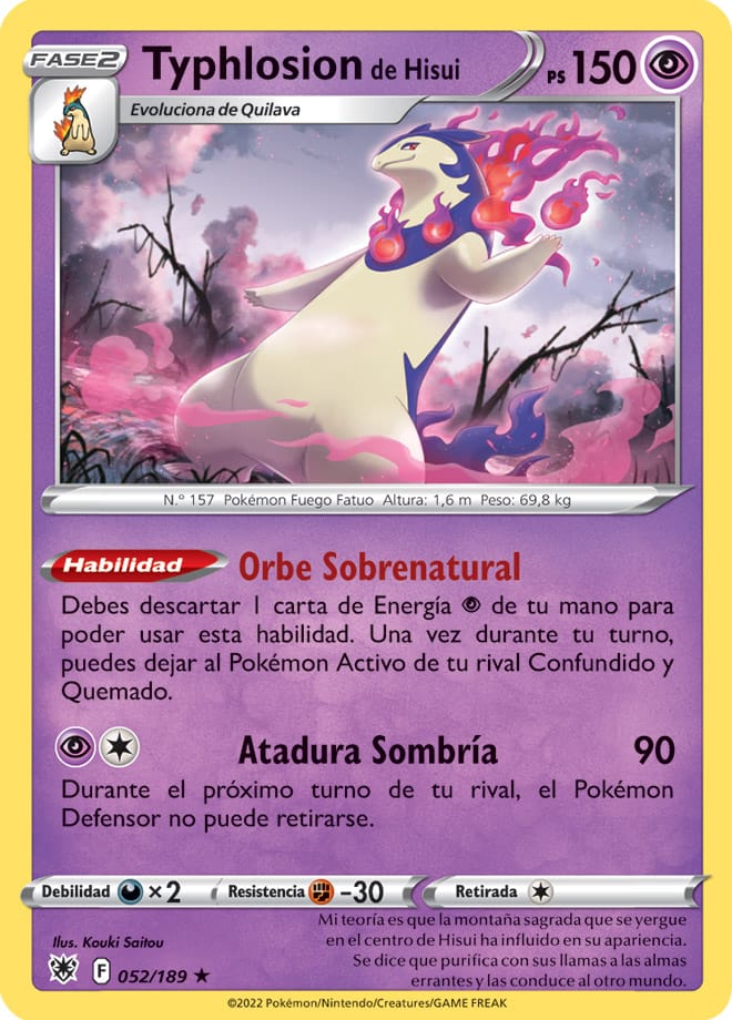Carta de la expansión Resplandor Astral