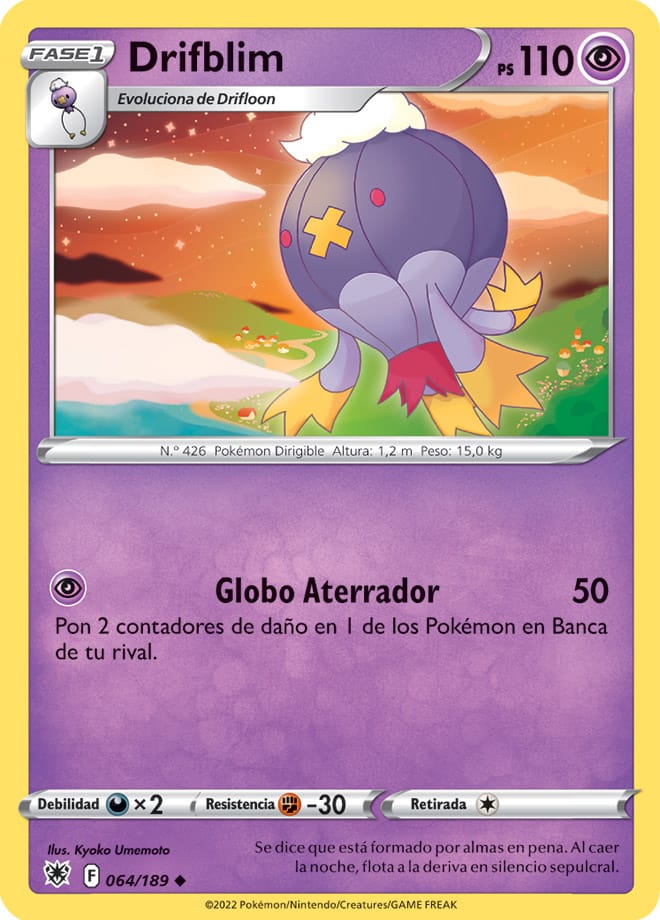 Carta de la expansión Resplandor Astral