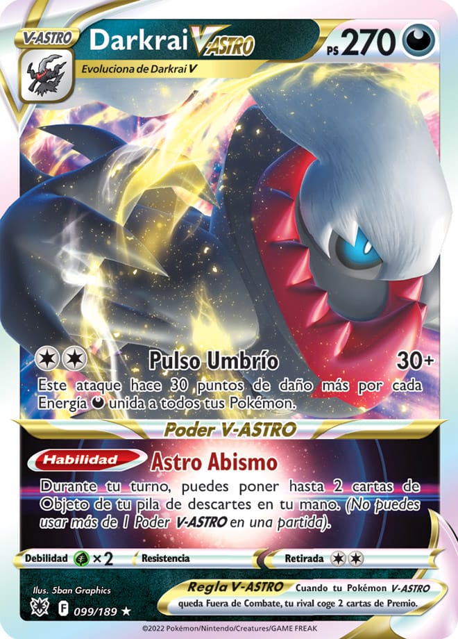 Carta de la expansión Resplandor Astral