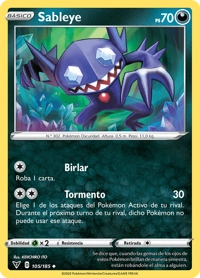 Sableye (105/185)