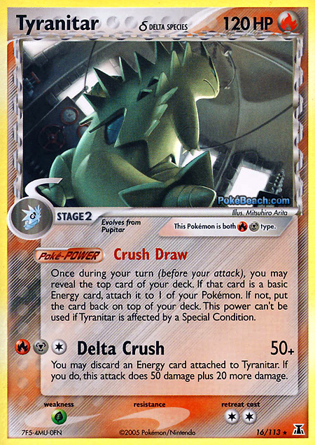 Carta de la expansión Delta Species