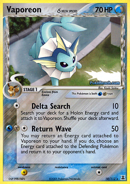 Carta de la expansión Delta Species