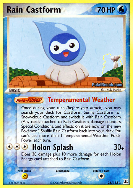 Carta de la expansión Delta Species