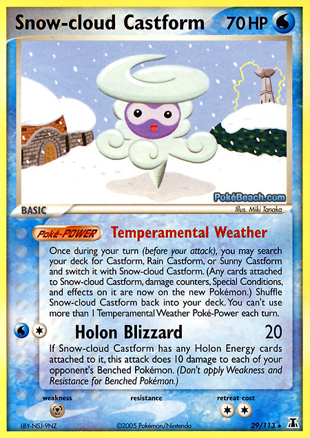 Carta de la expansión Delta Species