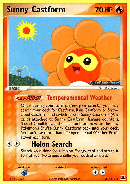 Carta de la expansión Delta Species
