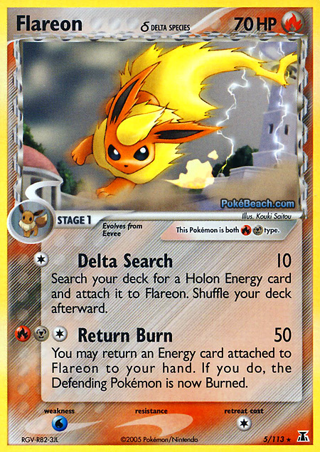 Carta de la expansión Delta Species