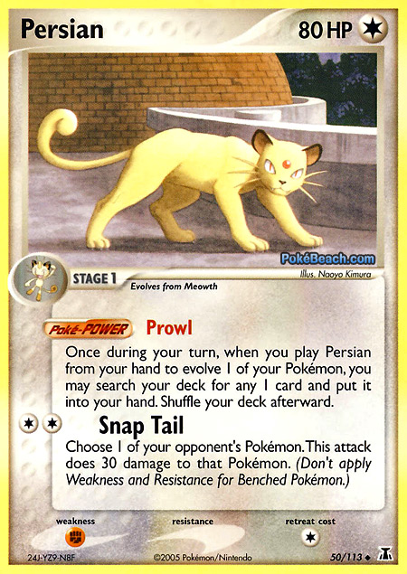 Carta de la expansión Delta Species