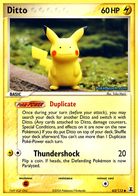 Carta de la expansión Delta Species