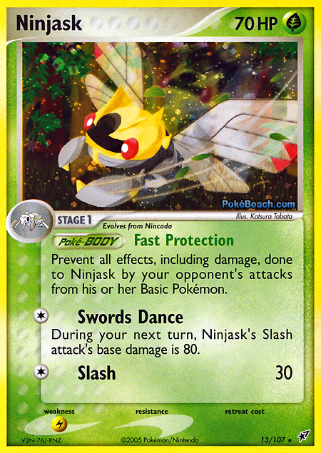 Carta de la expansión Deoxys
