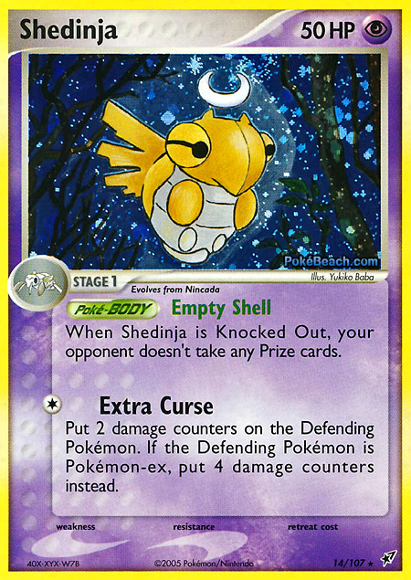 Carta de la expansión Deoxys