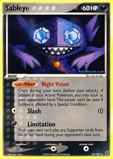 Carta de la expansión Deoxys