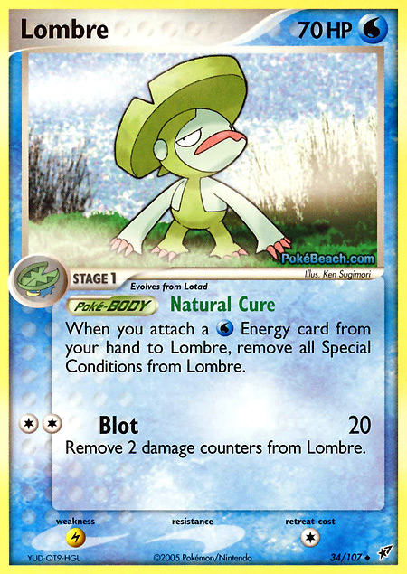 Carta de la expansión Deoxys