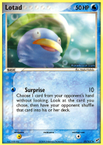Carta de la expansión Deoxys