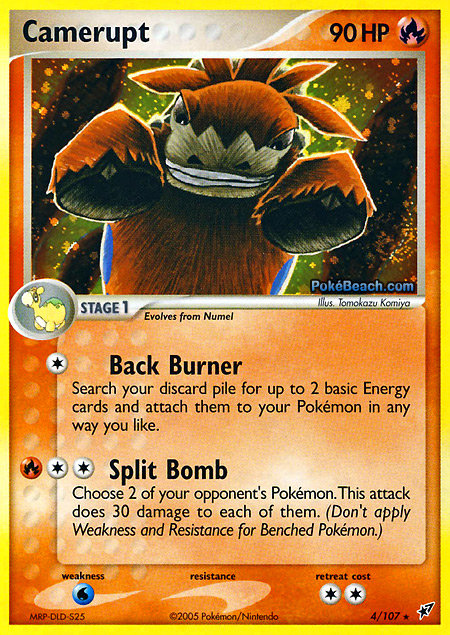 Carta de la expansión Deoxys