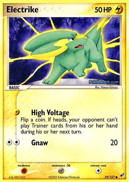 Carta de la expansión Deoxys