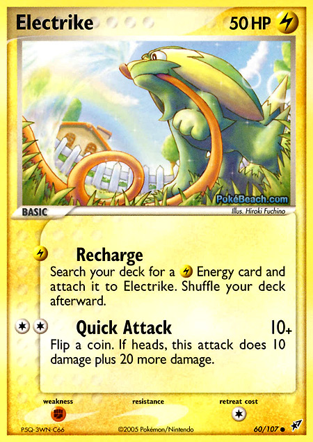 Carta de la expansión Deoxys