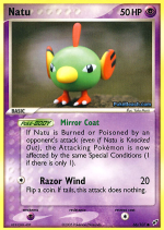Carta de la expansión Deoxys