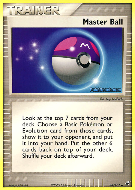 Carta de la expansión Deoxys
