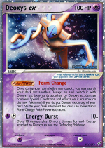 Carta de la expansión Deoxys
