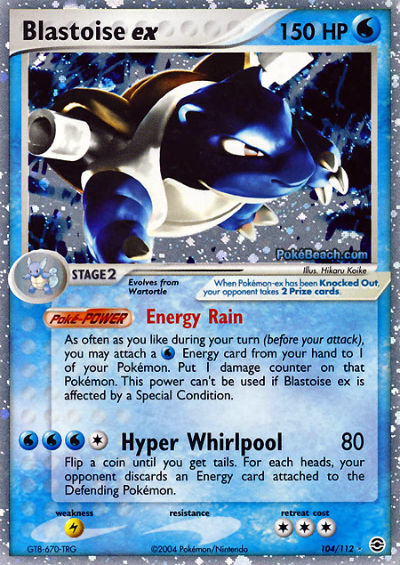 Carta de la expansión FireRed y LeafGreen