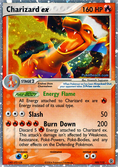 Carta de la expansión FireRed y LeafGreen