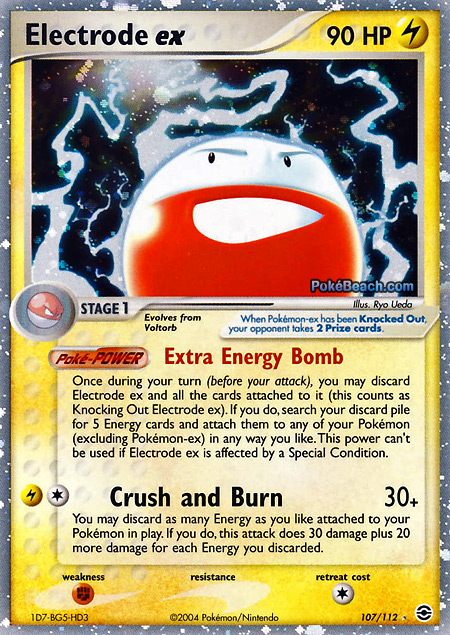 Carta de la expansión FireRed y LeafGreen