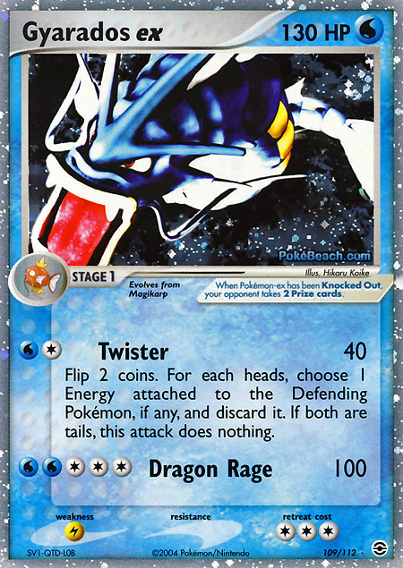 Carta de la expansión FireRed y LeafGreen