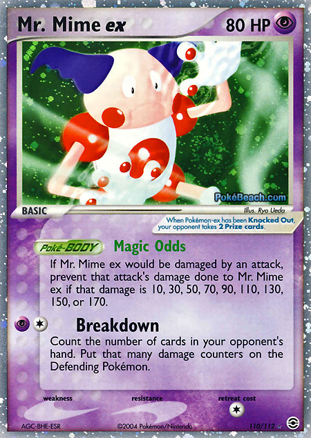 Carta de la expansión FireRed y LeafGreen