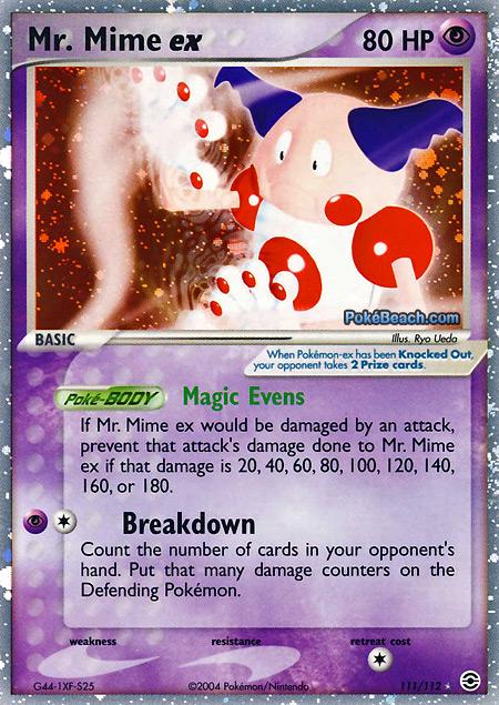 Carta de la expansión FireRed y LeafGreen
