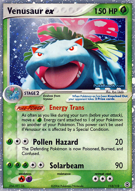 Carta de la expansión FireRed y LeafGreen